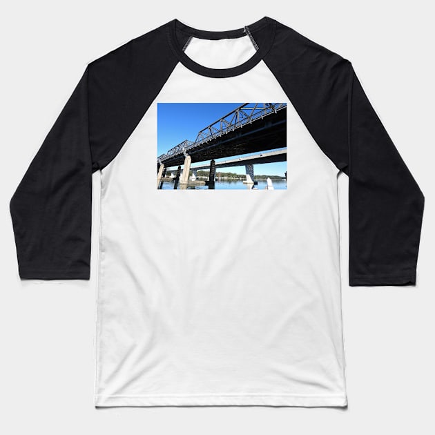 Iron Cove Bridge Baseball T-Shirt by kirstybush